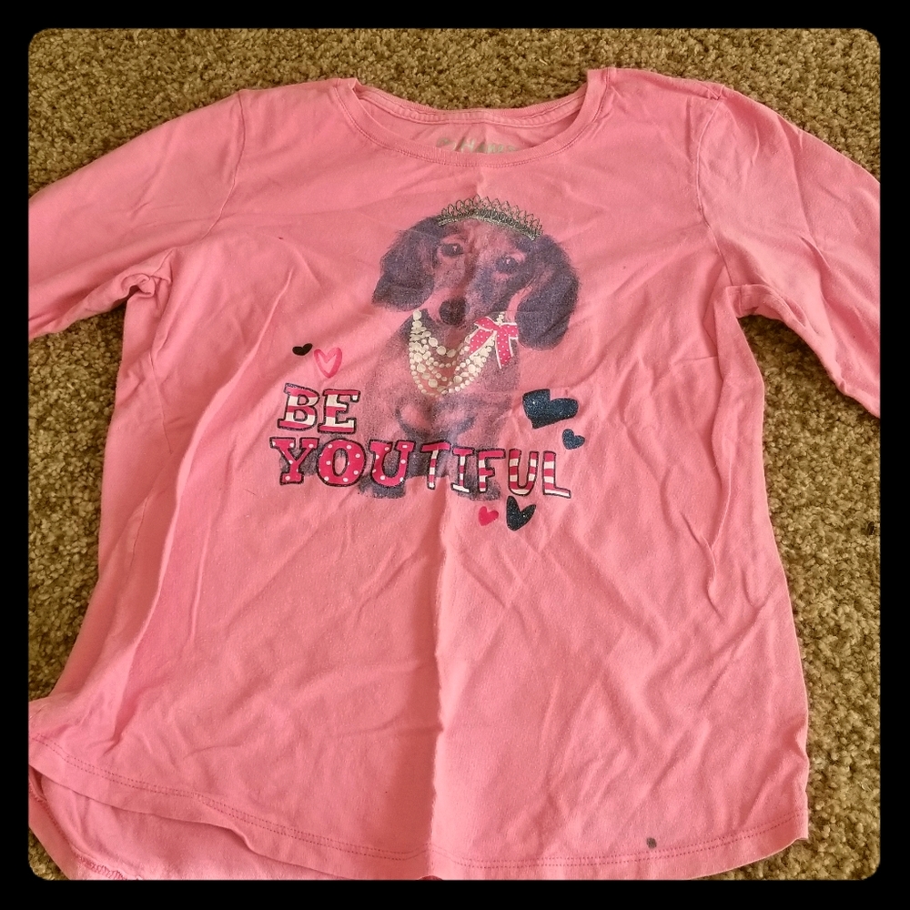 HOT PINK WITH WIENER DOG ON IT! BE youTIFUL!!!